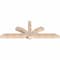 Ekena Millwork Redmond Smooth Timber Gable Bracket, Douglas Fir, 96"W x 36"H x 5 1/2"D x 5 1/2"F, 9/12 Pitch GBW096X36X0606RED00SDF - alternate 5